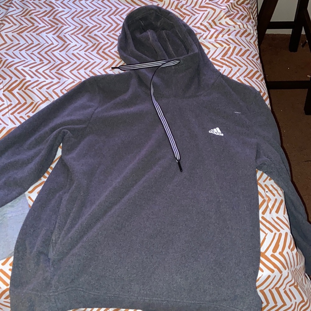 grey adidas jacket